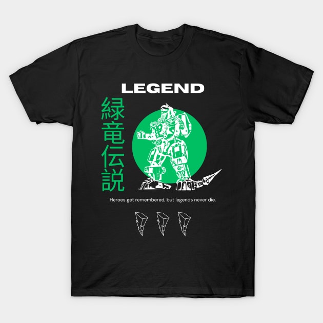 Legend of the Green Dragon T-Shirt by projectwilson